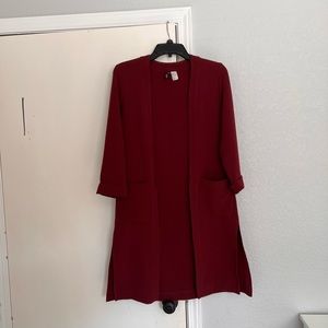 Long cardigan / blazer